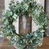 Alder Eucalyptus Wreath - 22 Inch -Christmas Store alder eucalyptus wreath 22 inch 12
