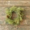 Long Needle Pine Candle Ring - 6in -Christmas Store artificial wreath northern soft pine wreath 18 22