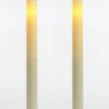 Flameless Taper Candle - Candle Impressions - Cream - 9in - 2pk 1 Flameless Taper Candle - Candle Impressions - Cream - 9in - 2pk -Christmas Store battery operated taper candle cream taper candles battery operated with timer pack of 2 23