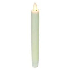 Flameless Taper Candle - Mystique LED - Ivory - 8in