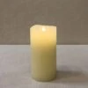Battery Pillar Candle With Timer - 2x4 - Ivory -Christmas Store battery pillar candle with timer 2x4 ivory 14