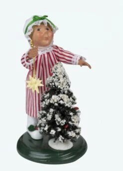 Byers Choice Caroler - Toddler With Tree 2020