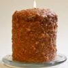 Cake Candle - Gingerbread Cookie - 5in X 4.5in -Christmas Store cake candle warm glow gingerbread cookie 5in x 4 5in 14