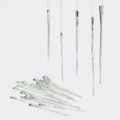 Christmas Ornament - Icicle Ornaments - Set Of 24