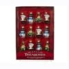Glass Ornament - Petite Treasures - Set Of 12 -Christmas Store christmas ornament miniature treasures christmas ornament set set of 12 21