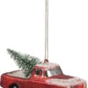 Christmas Ornament - " Red Truck With A Tree Ornament" -Christmas Store christmas ornament red truck with a tree ornament 12