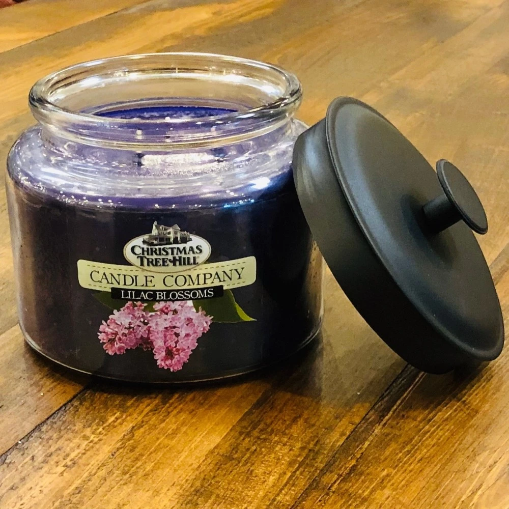 Christmas Tree Hill 3 Wick Candle - Lilac Blossoms - 64oz 3 Christmas Tree Hill 3 Wick Candle - Lilac Blossoms - 64oz