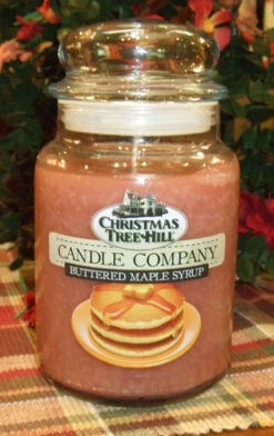Christmas Tree Hill Candle - Buttered Maple Syrup - 26oz