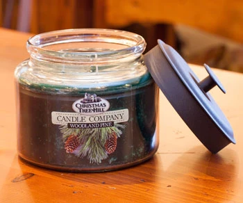 Christmas Tree Hill 3 Wick Candle - Woodland Pine - 64oz 3 Christmas Tree Hill 3 Wick Candle - Woodland Pine - 64oz