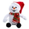 Plush Laughing And Farting Animated Snowman - 10in -Christmas Store decorative figurine animated snowman 22