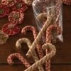 Park Designs Fabric Candy Canes -Christmas Store decorative figurine fabric candy canes 18