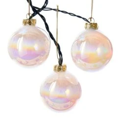 Light Set - Glass Ball - Set Of 6