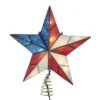 Electric Tree Topper - American Flag Star - 9.84in -Christmas Store electric tree topper american flag star 9 84in 13