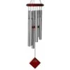 Woodstock Windchimes - Chimes Of Pluto - Silver