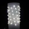 Micro LED Lights - Warm White LED - Battery/Silver Wire - 60 Lights -Christmas Store everlasting glow reg wire string lights warm white led battery silver wire commercial grade indoor outdoor set of 60 28