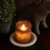Flameless Pillar Candle - Spicy Rosehip - 3x4 -Christmas Store flameless pillar candle spicy rosehip 3x4 17