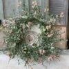 Floral Candle Ring - Savannah Buds Confetti - 6in -Christmas Store floral candle ring savannah buds confetti 6in 12