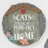 Garden Stepping Stone - Cats Make A Purr-fect Home -Christmas Store garden stepping stone cats make a purr fect home 10