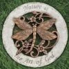 Garden Stepping Stone - Dragonfly - 12.2in -Christmas Store garden stepping stone dragonfly 22