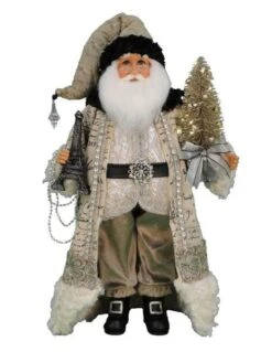 Karen Didion Santa - 18in - Lighted Paris Elegance 2020