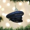 Old World Christmas Glass Ornament - Air Force Cap -Christmas Store old world christmas ornament air force cap 15