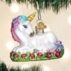Old World Christmas Glass Ornament - Baby Unicorn -Christmas Store old world christmas ornament baby unicorn 12