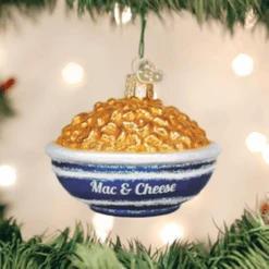 Old World Christmas Glass Ornament - Bowl Of Mac And Cheese
