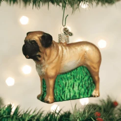 Old World Christmas Glass Ornament - English Mastiff