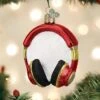 Old World Christmas Glass Ornament - Headphones -Christmas Store old world christmas ornament headphones 15