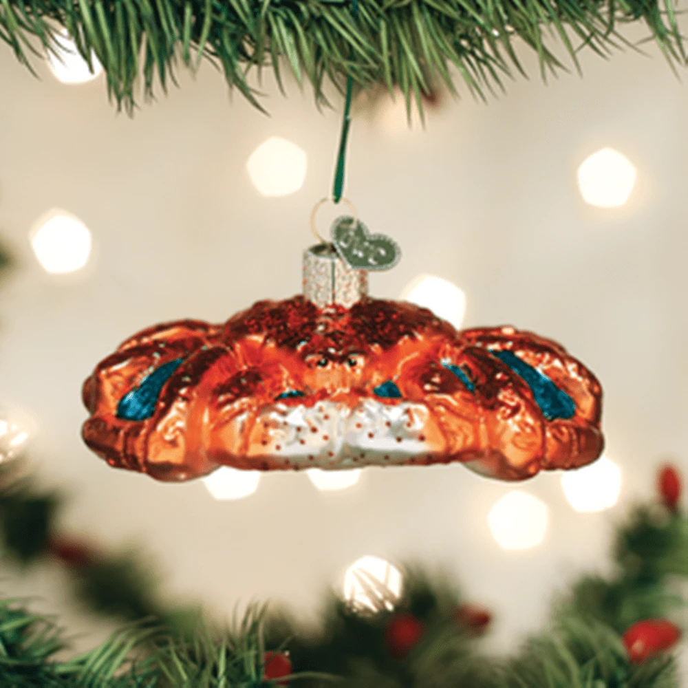 Old World Christmas Glass Ornament - King Crab 3 Old World Christmas Glass Ornament - King Crab