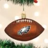 Old World Christmas Glass Ornament - Philadelphia Eagles Football -Christmas Store old world christmas ornament philadelphia eagles football 15