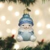 Old World Christmas Glass Ornament - Snow Baby Boy -Christmas Store old world christmas ornament snow baby boy 15
