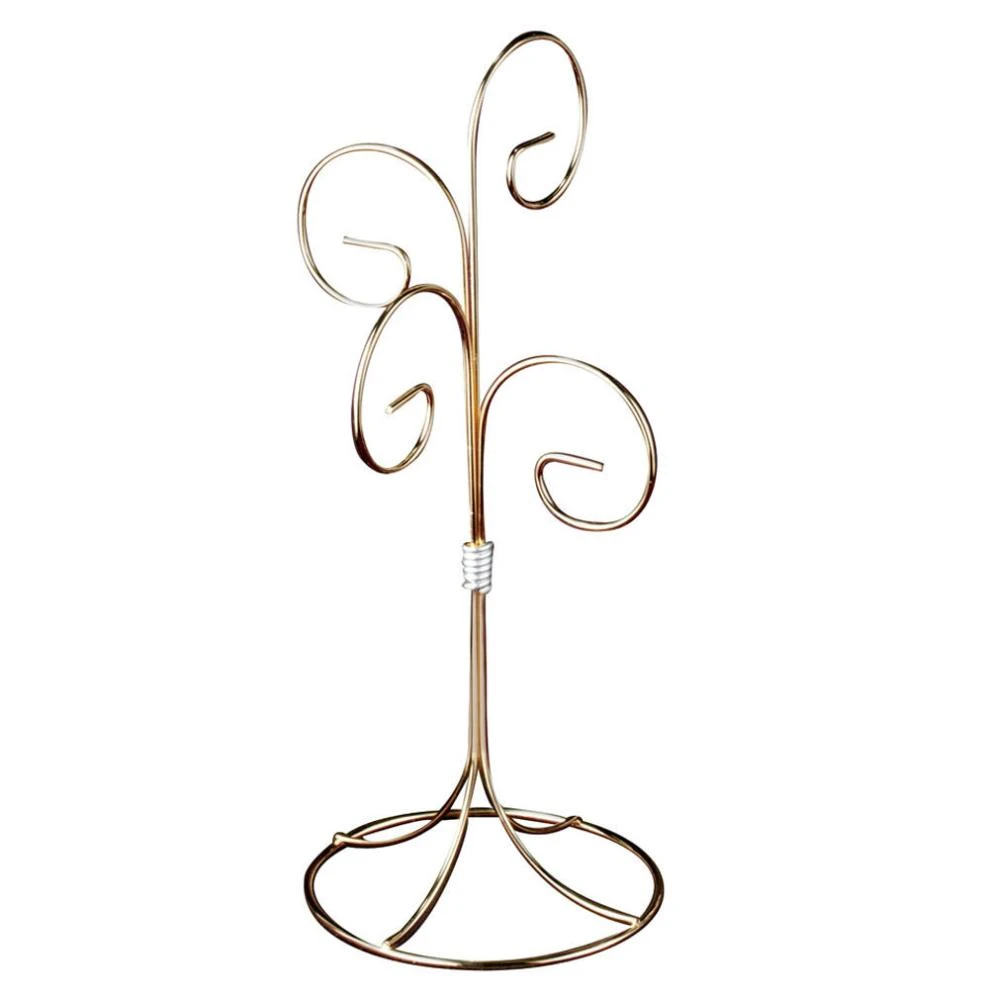 Ornament Hanger - 4 Ornaments - Brass - Up To 9.5in Ornament 3 Ornament Hanger - 4 Ornaments - Brass - Up To 9.5in Ornament