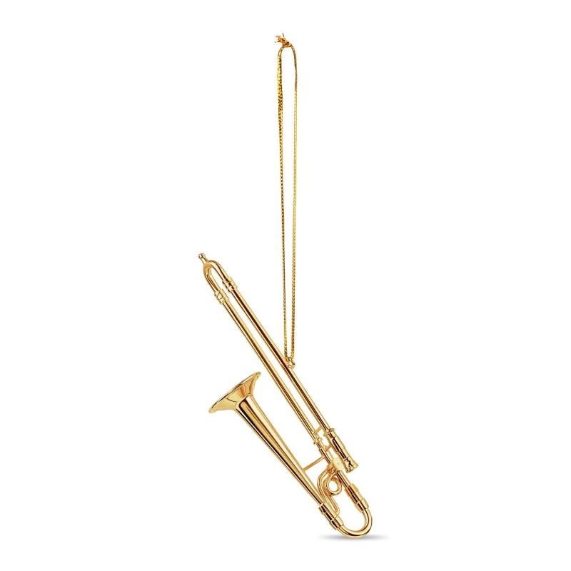 Music Instrument Ornament - Trombone Ornament 3 Music Instrument Ornament - Trombone Ornament