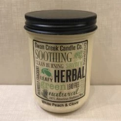 Swan Creek Candle - White Peach Clove - 12oz