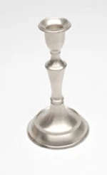 Taper Candle Holder - Pewter Taper Candle Holder - 6in
