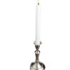 Taper Candle Holder - Pewter Taper Candle Holder - 8in