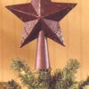Park Designs Tree Topper - Red Star - 7in -Christmas Store tree topper red star tree topper 7 17