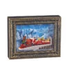 Water Lantern - Frame With Santa Express - Battery Operated - 10in -Christmas Store water lantern frame with santa express battery operated 10in 9