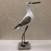 Wooden Bird Figurine - White Shore Bird - 14.5in -Christmas Store wooden bird figurine white shore bird 14 5in 23