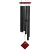 Woodstock Windchimes - Chimes Of Earth - Black -Christmas Store woodstock windchimes chimes of earth black 13
