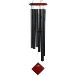 Woodstock Windchimes - Chimes Of Earth - Black