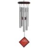 Woodstock Windchimes - Chimes Of Mars - Silver -Christmas Store woodstock windchimes chimes of mars silver 13
